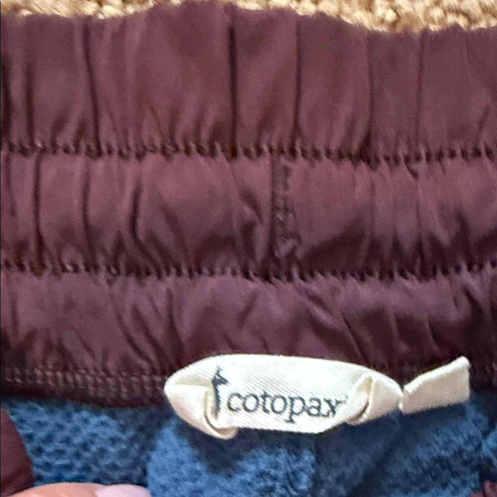 Cotopaxi Burgundy and Navy Joggers - Picture 2 of 3